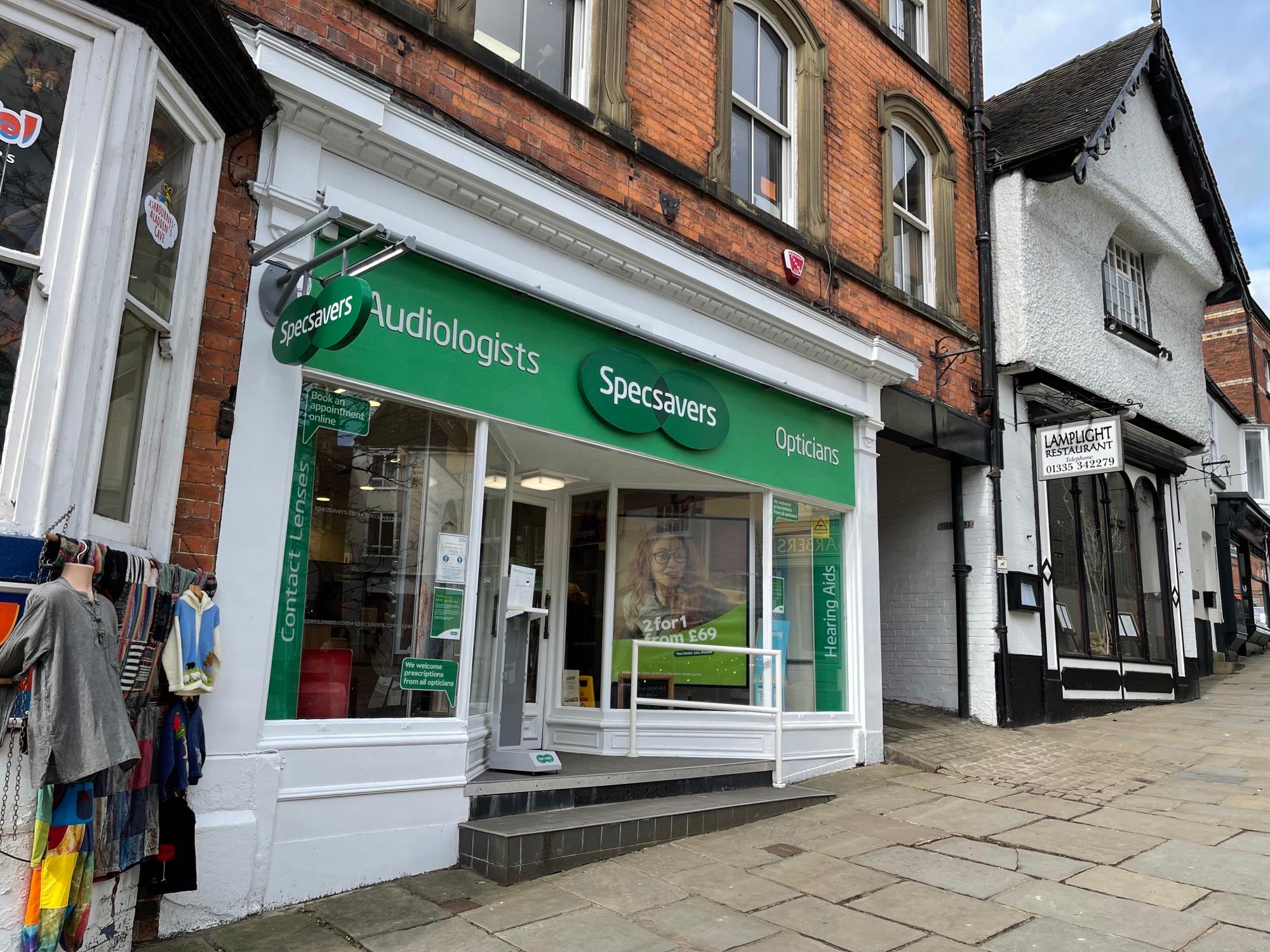 Specsavers Ashbourne Specsavers Opticians and Audiologists - Ashbourne Derby Ashbourne 01335 348538