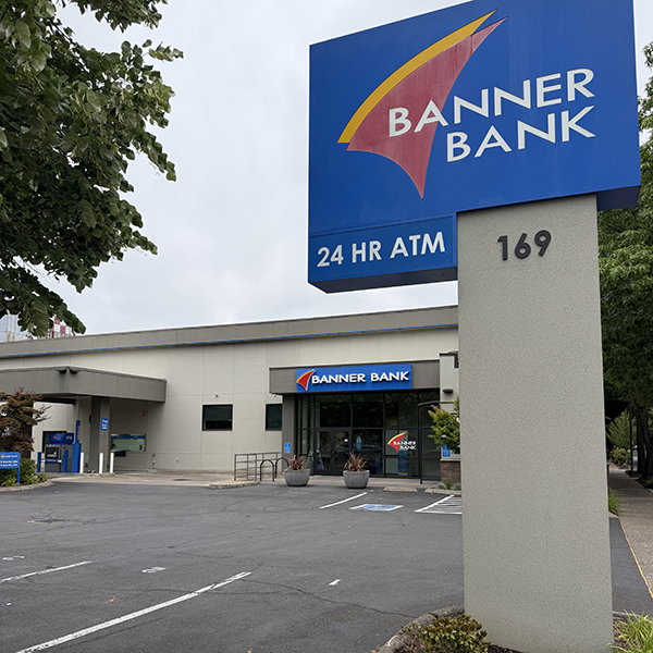 Banner Bank branch in downtown Eugene, Oregon