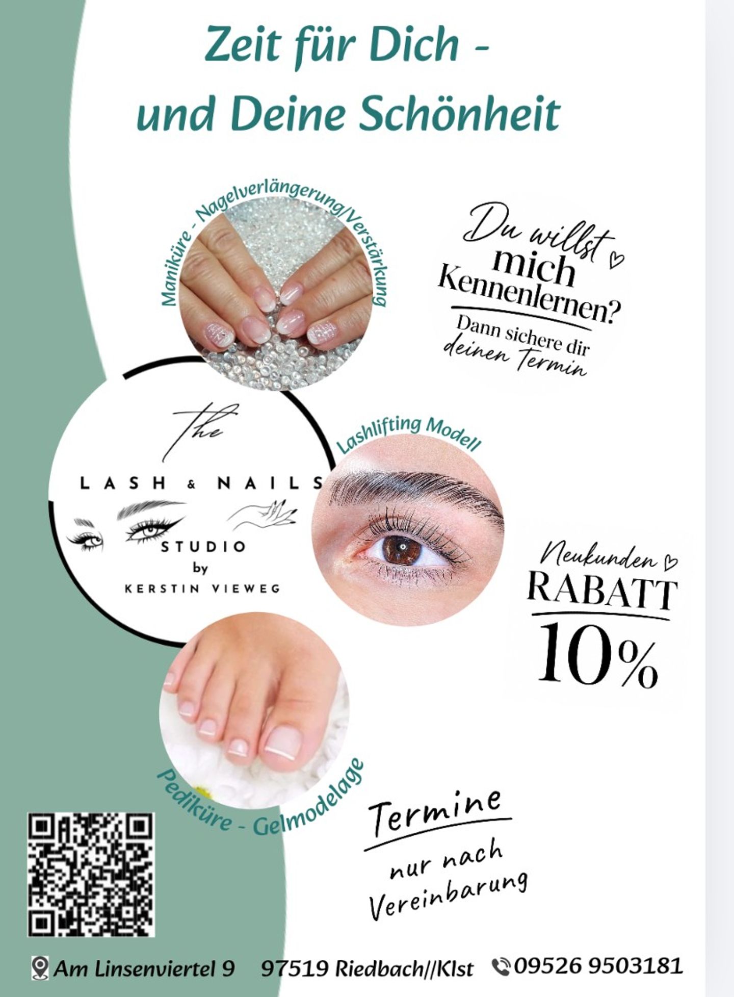 The Lash & Nails Studio by Kerstin Vieweg, Am Linsenviertel 9 in Riedbach