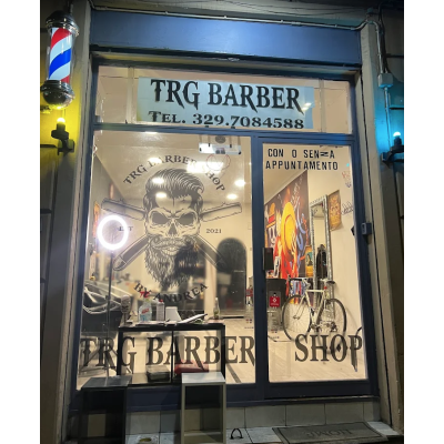 Trg Barber Shop Logo