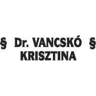 Dr. Vancskó Krisztina Ügyvéd Logo