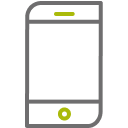 Mobile phone icon.