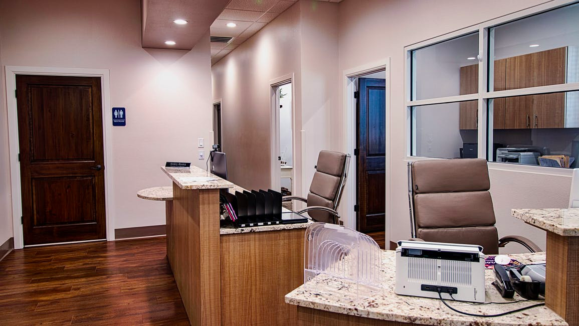 Lobby of Bonner Family Dentistry | Dumas, TX