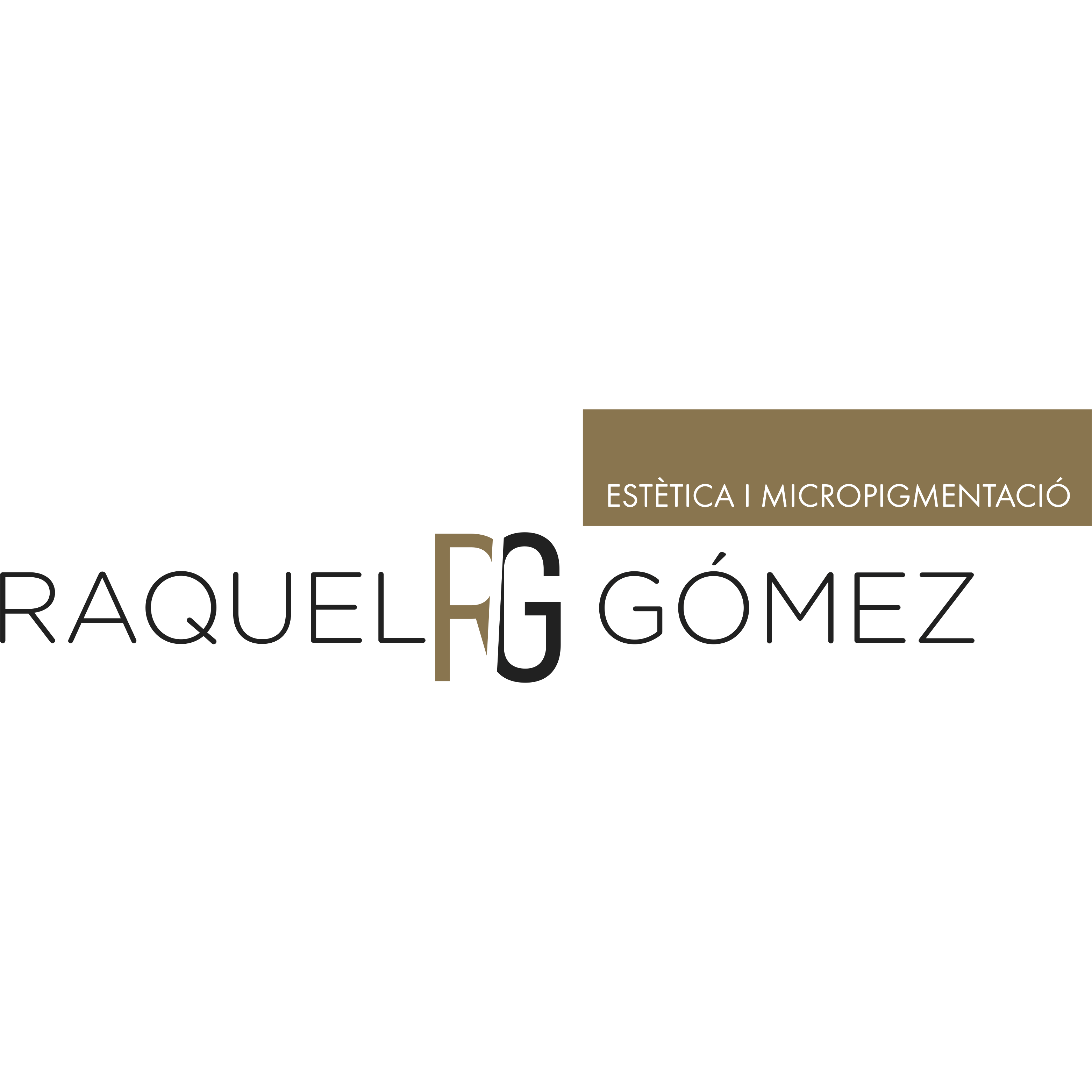 Raquel Gomez Estetica I Micropigmentacio Logo