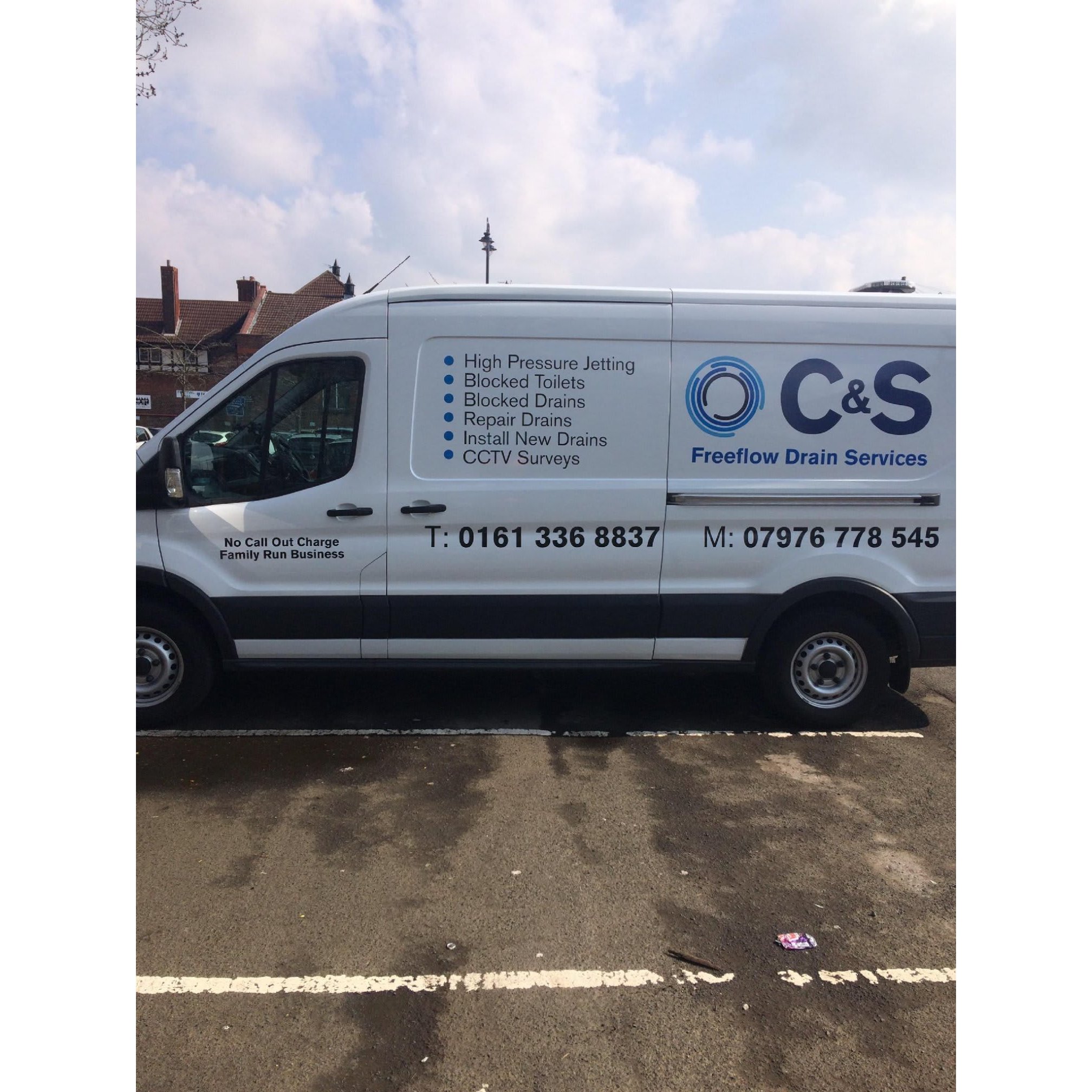 C & S Freeflow Drain Services Logo