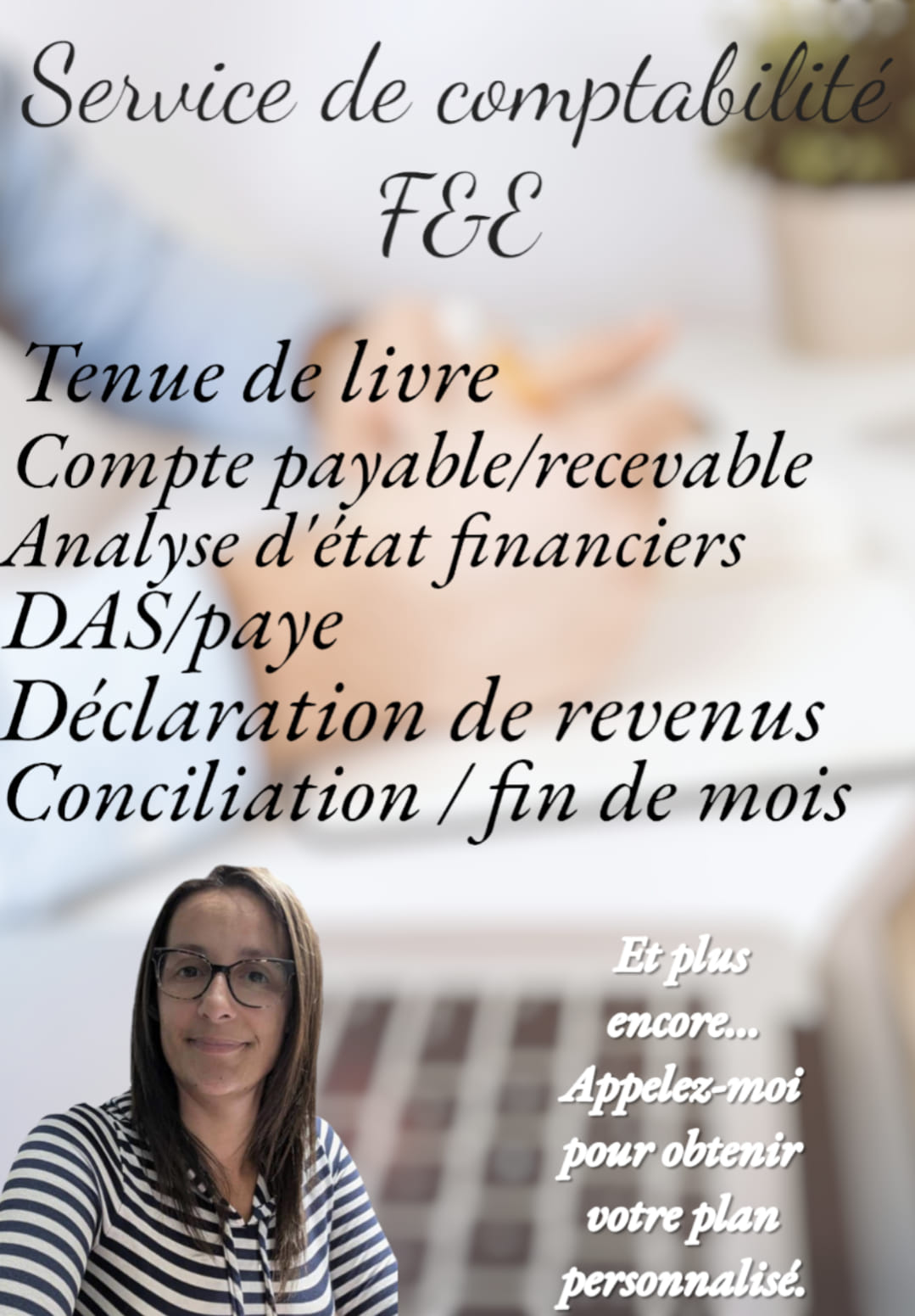Images Service de comptabilité F&E - Gestion comptable