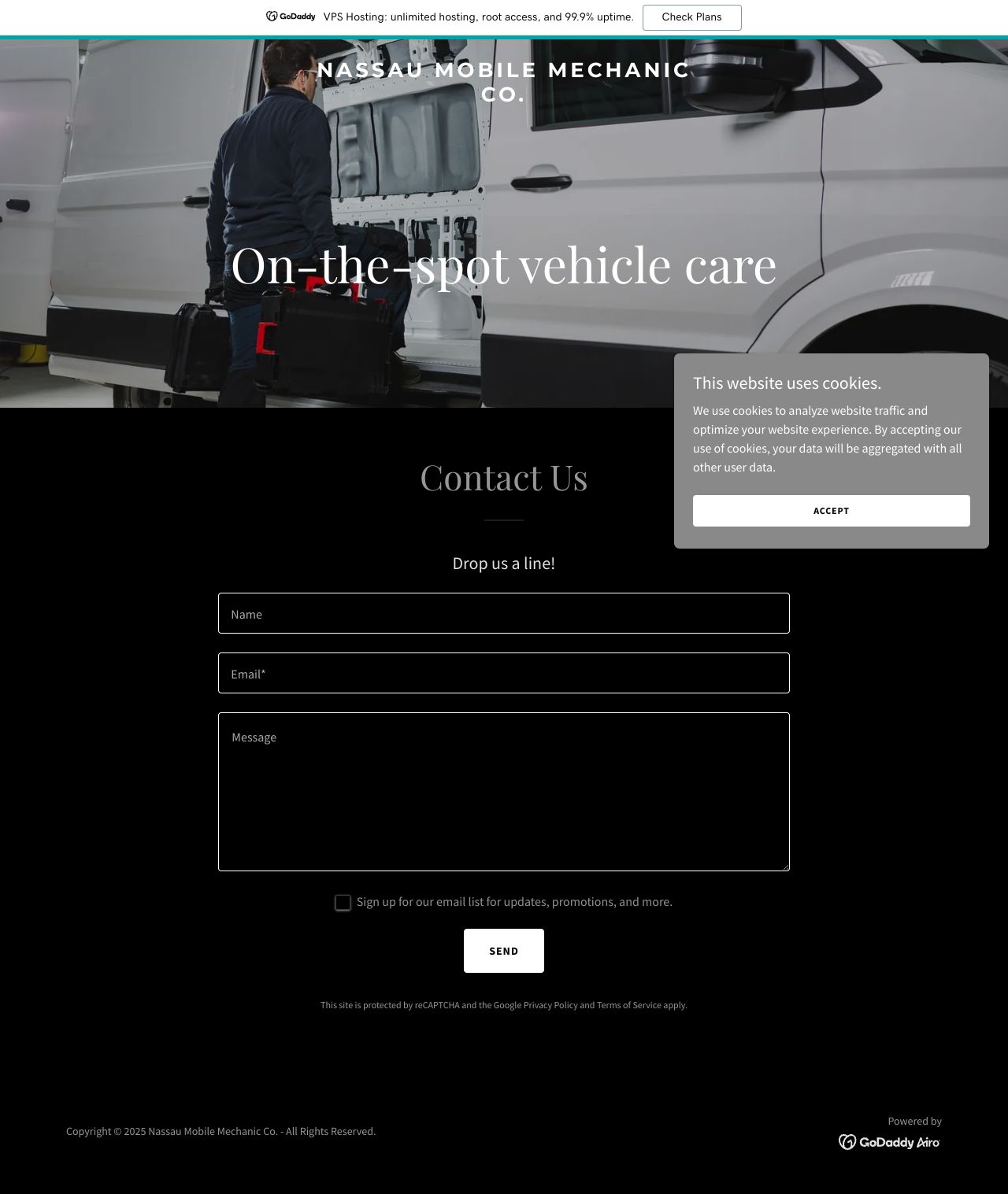 Nassau Mobile Mechanic Co. Image