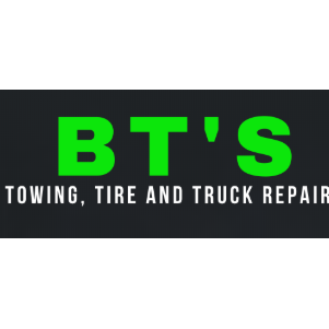 BT's Towing & Tire Service Logo