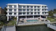 Marina view of Provident Oceana Beachfront Suites