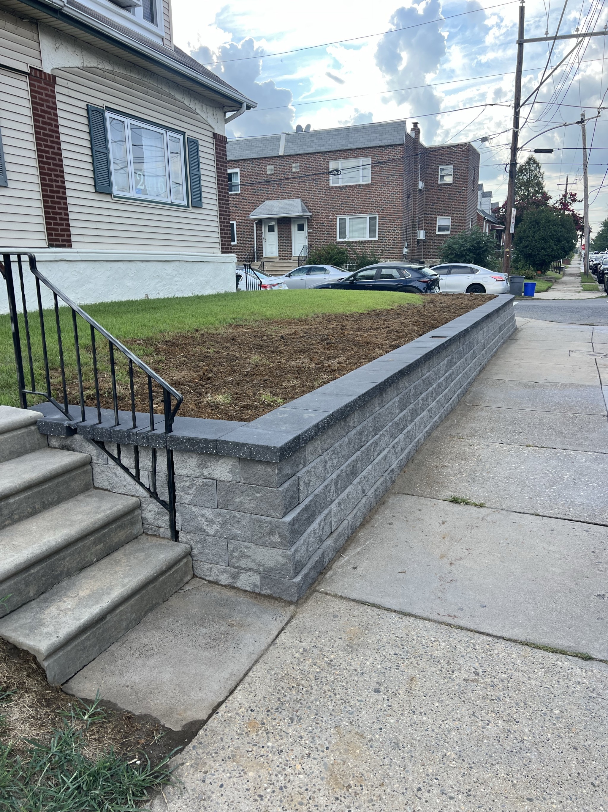 Retaining Wall North Philly