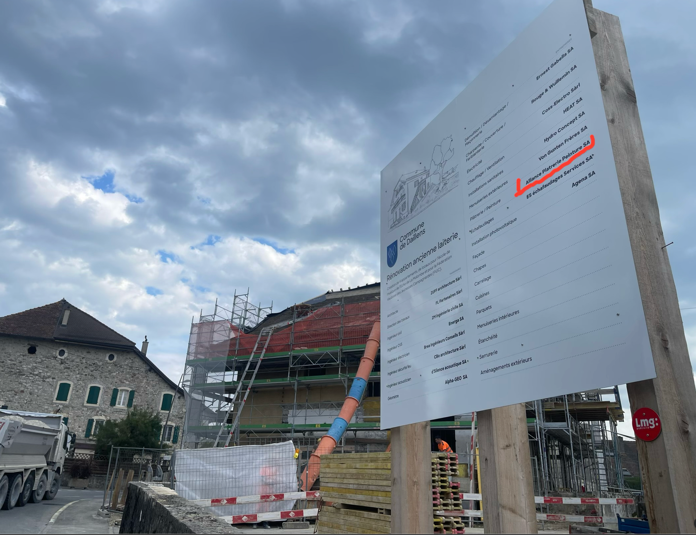 Bilder Alliance plâtrerie peinture SA