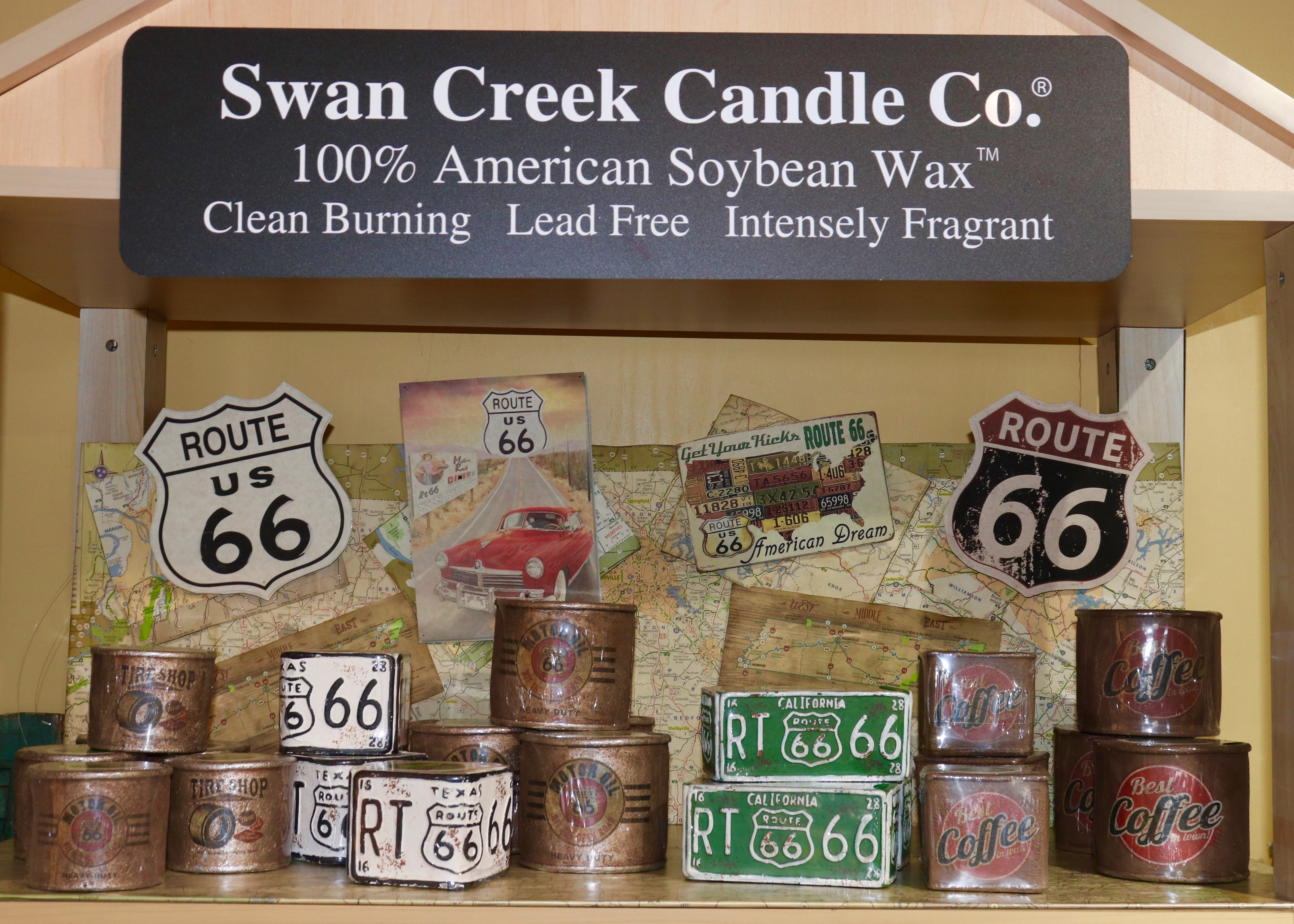 We have candles from Swan Creek Candle Co.!