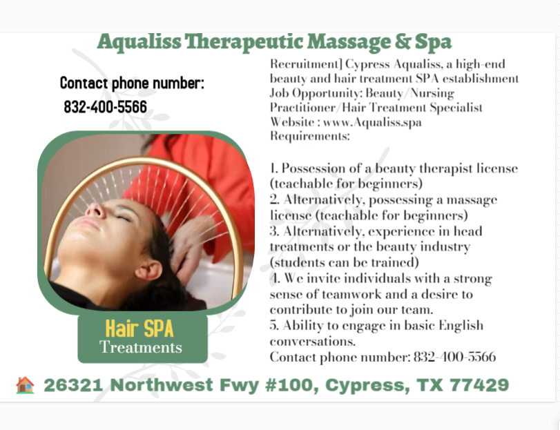 Aqualiss Therapeutic Massage & Spa Image