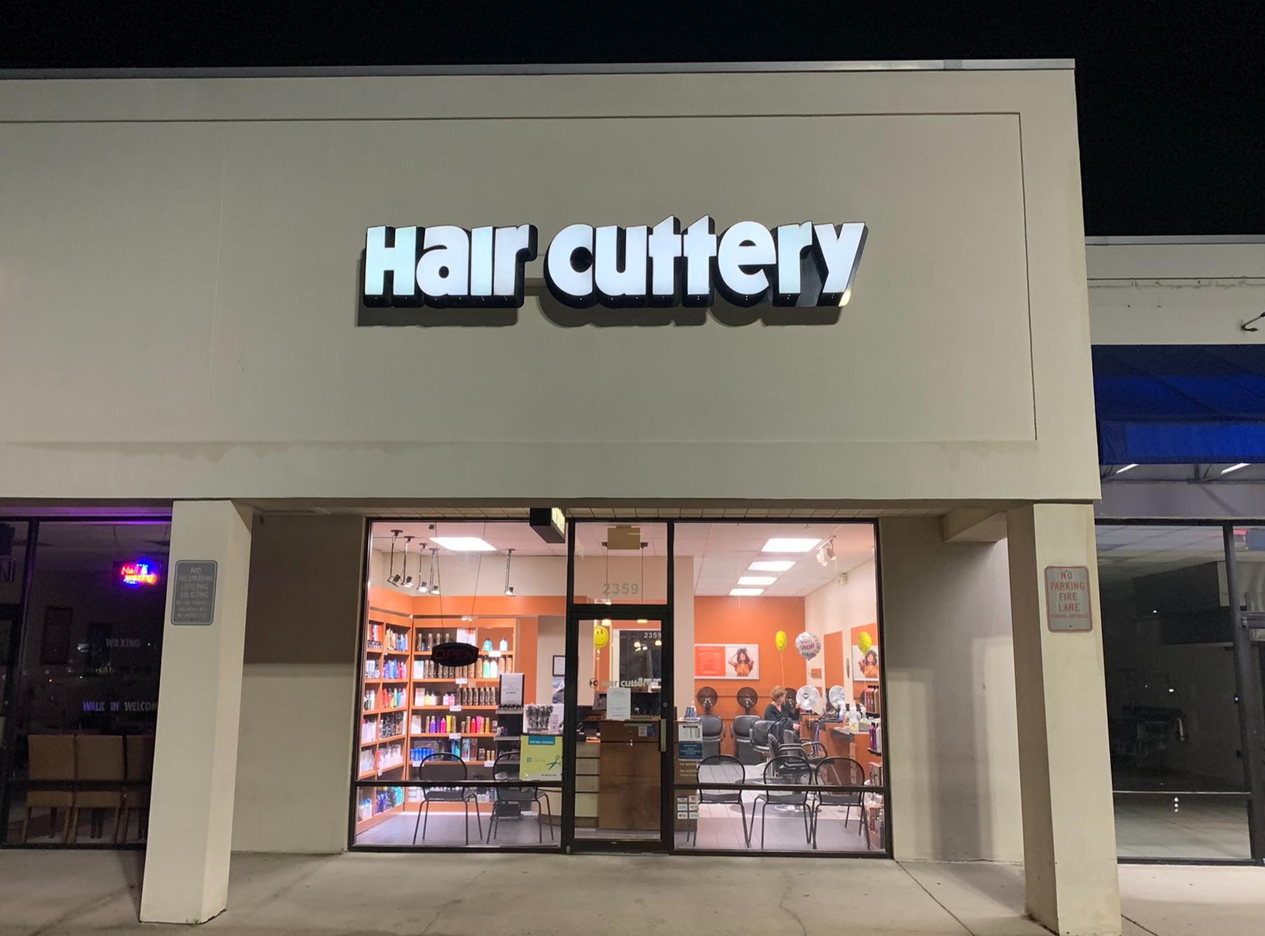 The front entrance of Hair Cuttery at York River Crossing Shopping Center. Hair Cuttery Hayes (804)642-5593