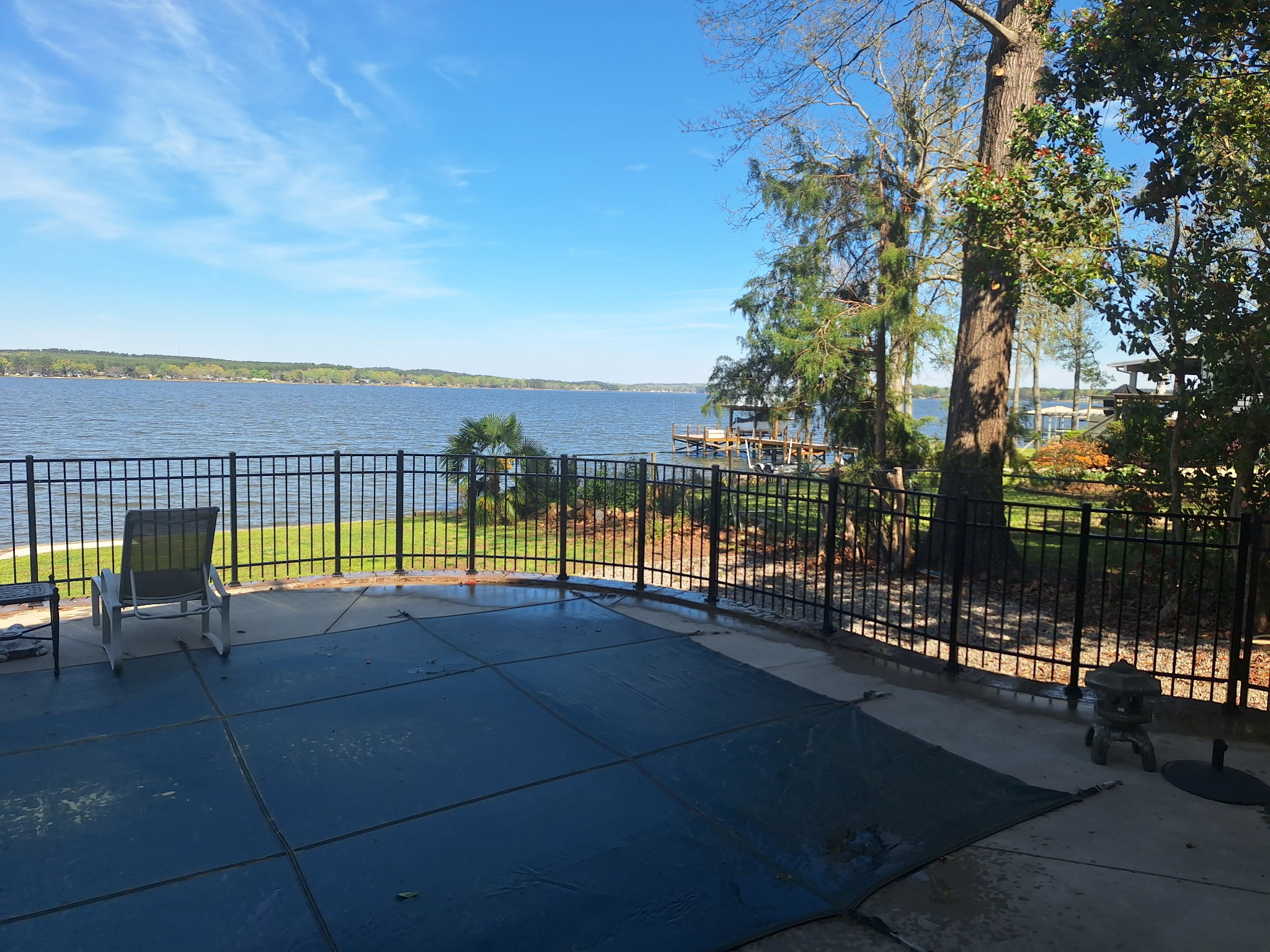 Aluminum Fence Install