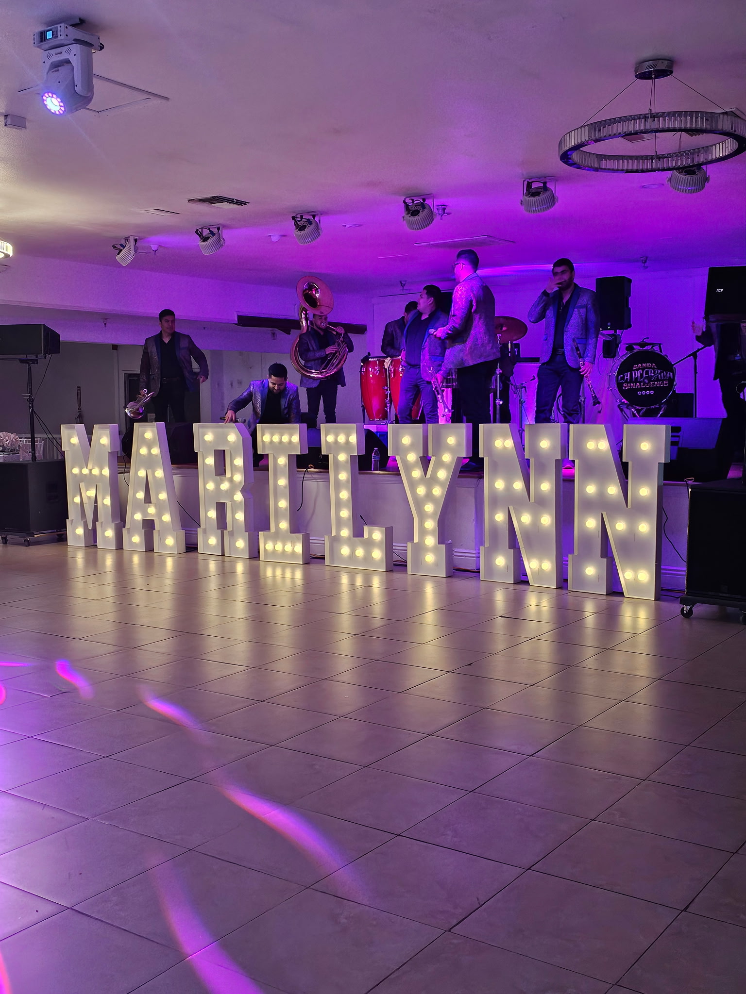 El Sombrero Banquet Hall- Marquees Letters