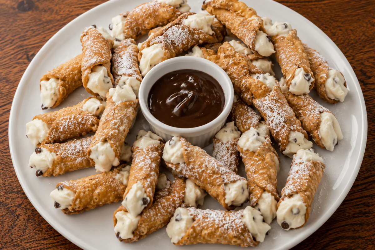 Mini Cannoli - Desserts