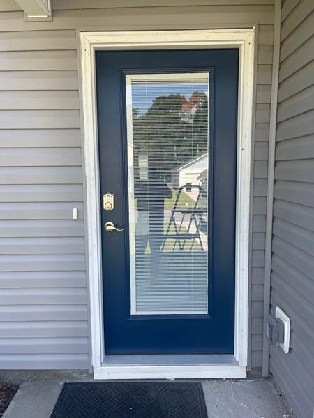 Removed and replaced exterior door installation in Sunset Beach, NC