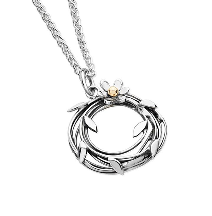 Designer Handmade Entwind Twigs Sterling Silver Necklace Autumn and May London 020 8293 9361