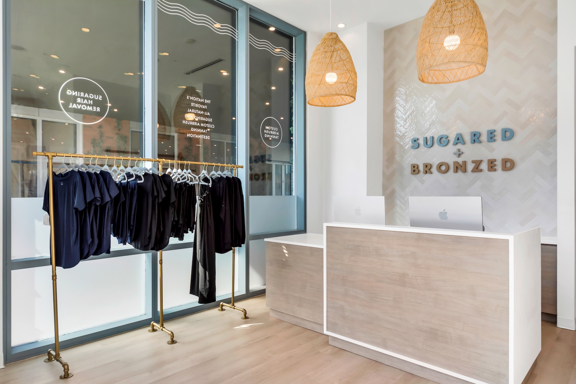 SUGARED + BRONZED Northern Liberties Lobby