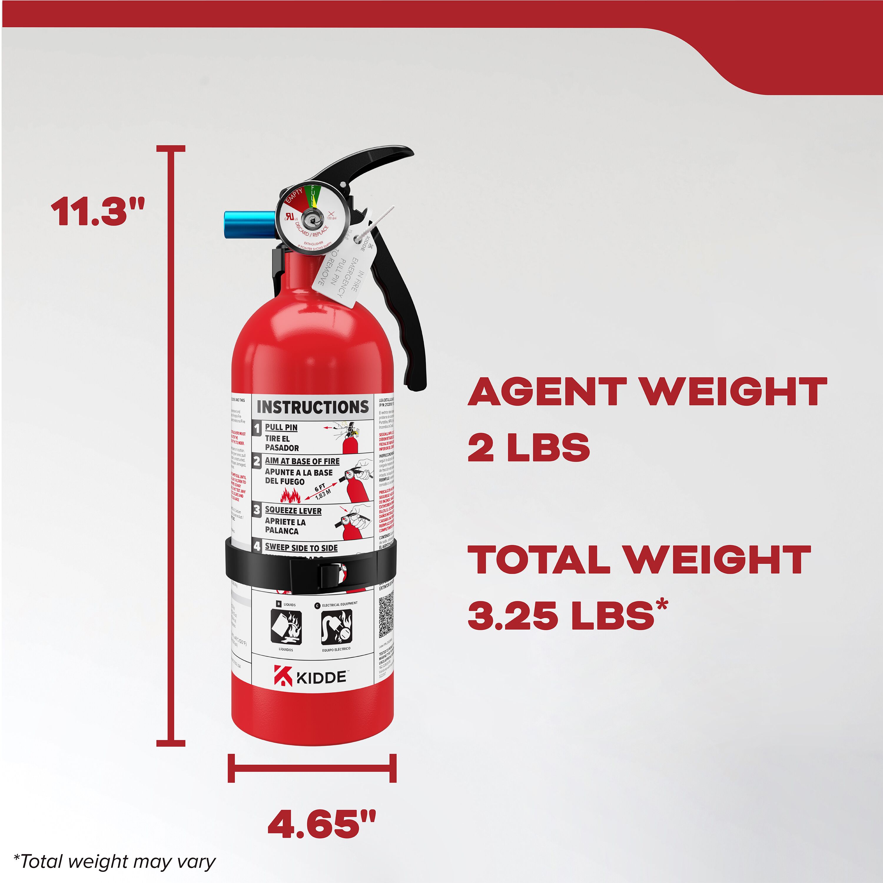 Basic Fire Extinguisher FA5G | Kidde