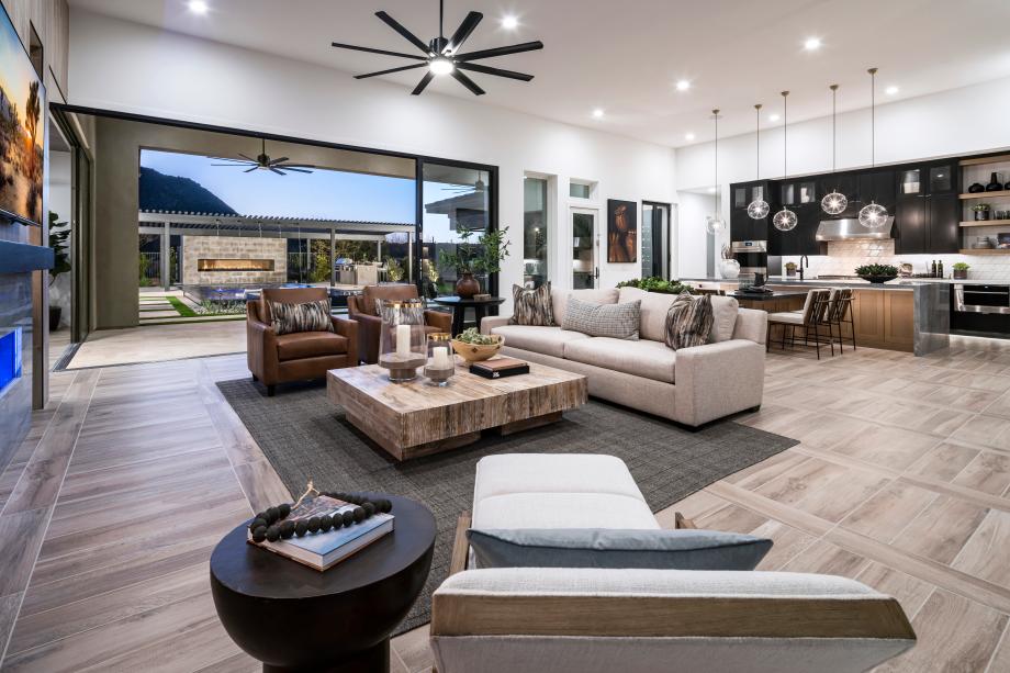 Open-concept floor plan ideal for indoor-outdoor living, dining, and entertaining