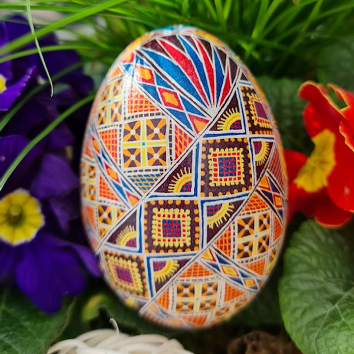 Bilder Gabriele Krecht - Wachstechnik Ostereier & Christbaumkugeln