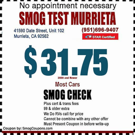 Smog Test Murrieta Logo
