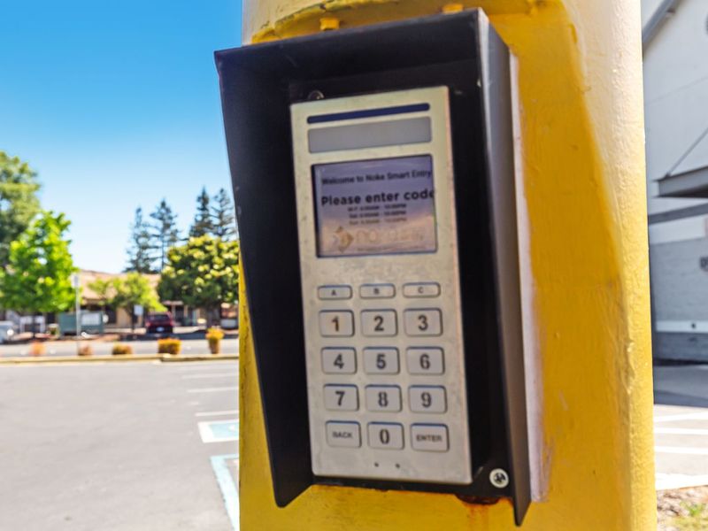 Keypad - Extra Space Storage at 6635 Redwood Dr, Rohnert Park, CA 94928