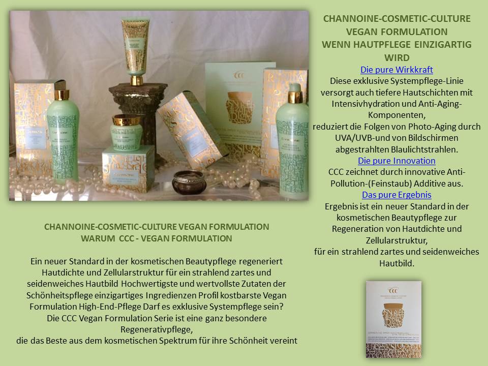 Bilder Claudia Dibon Beauty effect by Channoine für Kosmetik & Ernährung
