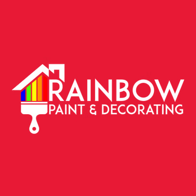 Rainbow Paint &amp; Decorating Logo