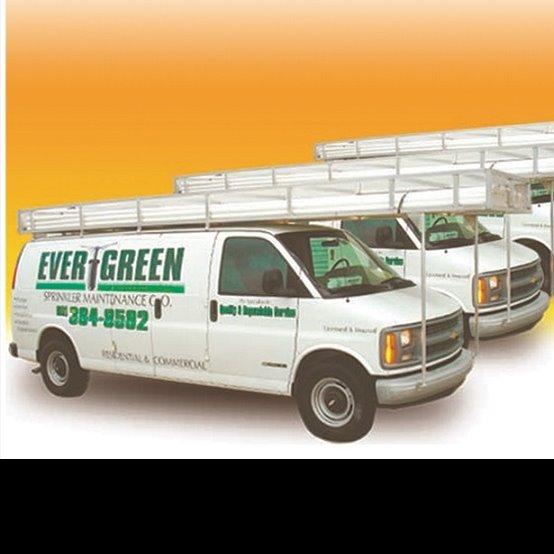 Evergreen Sprinkler & Landscaping Service Logo