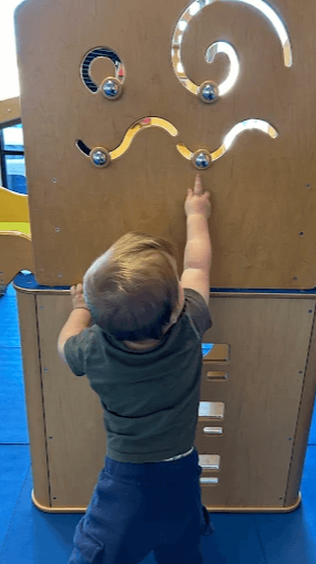 Climbing, balancing, and crawling may look like simple fun, but your child is building important skills with every movement. Our specially designed playscape turns child-friendly activities into exciting opportunities for learning and growth.