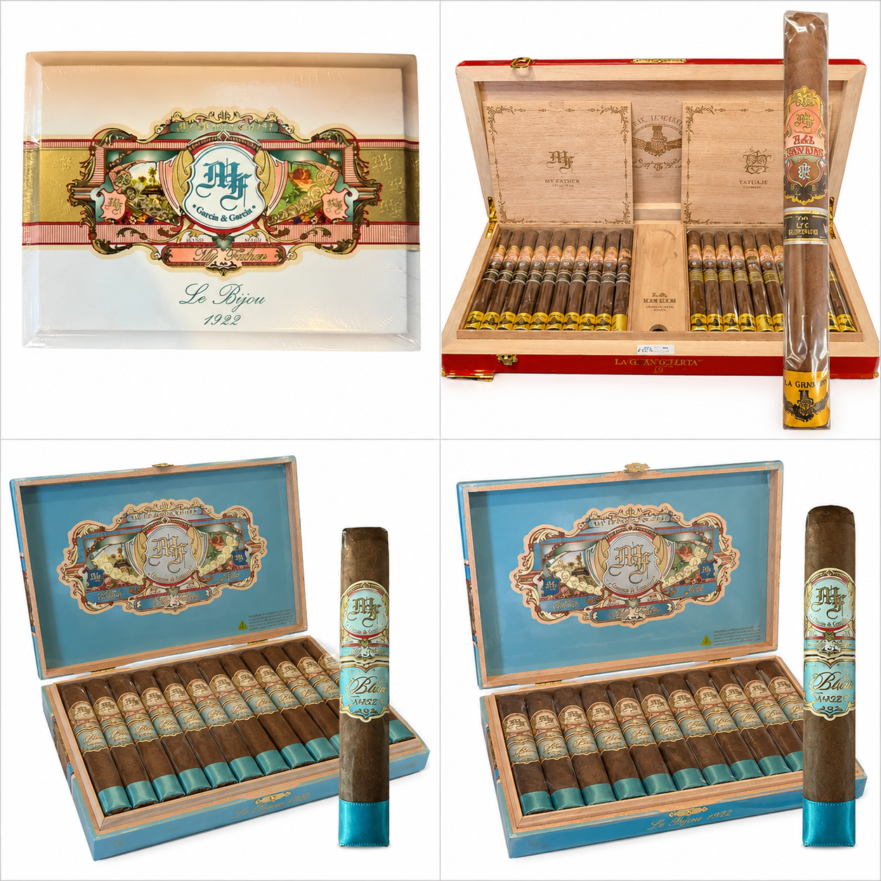 Explore the My Father Cigars Le Bijou 1922 premium cigar collection. Handcrafted with exceptional quality, bold flavors, and elegant presentation, perfect for collectors and cigar enthusiasts.