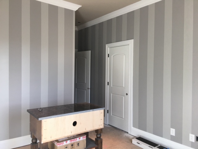 Custom Wallpaper Installation & Painting Image