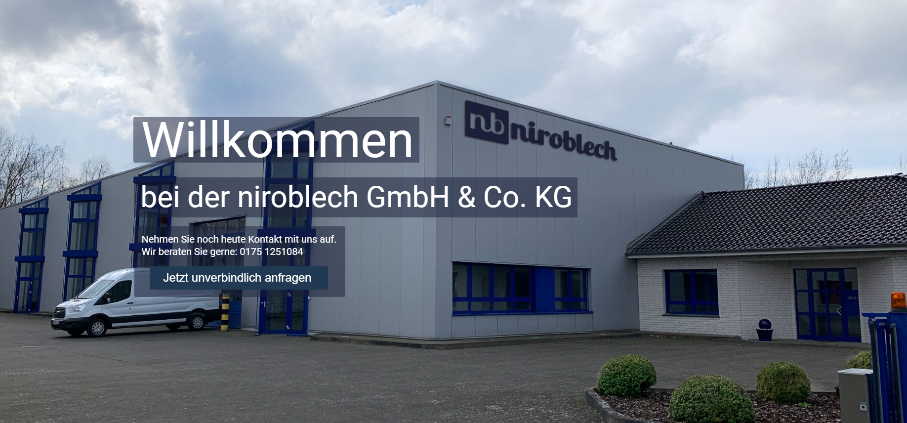 niroblech GmbH & Co. KG, Siewekeweg 8 in Schloß Holte-Stukenbrock