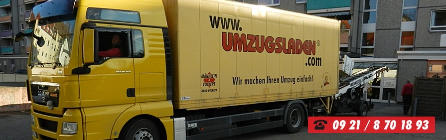 Umzugsladen Männlein & Volkert, Schlehenbergstraße 11 in Bayreuth