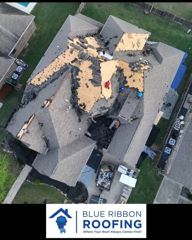 Images Blue Ribbon Roofing LLC - Jersey Village Roof Replacement