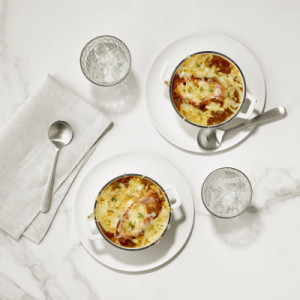 Campbell's® Culinary Reserve Frozen Ready to Eat French Onion Soup, 4 Pound Pouches, 4-Pack featured image