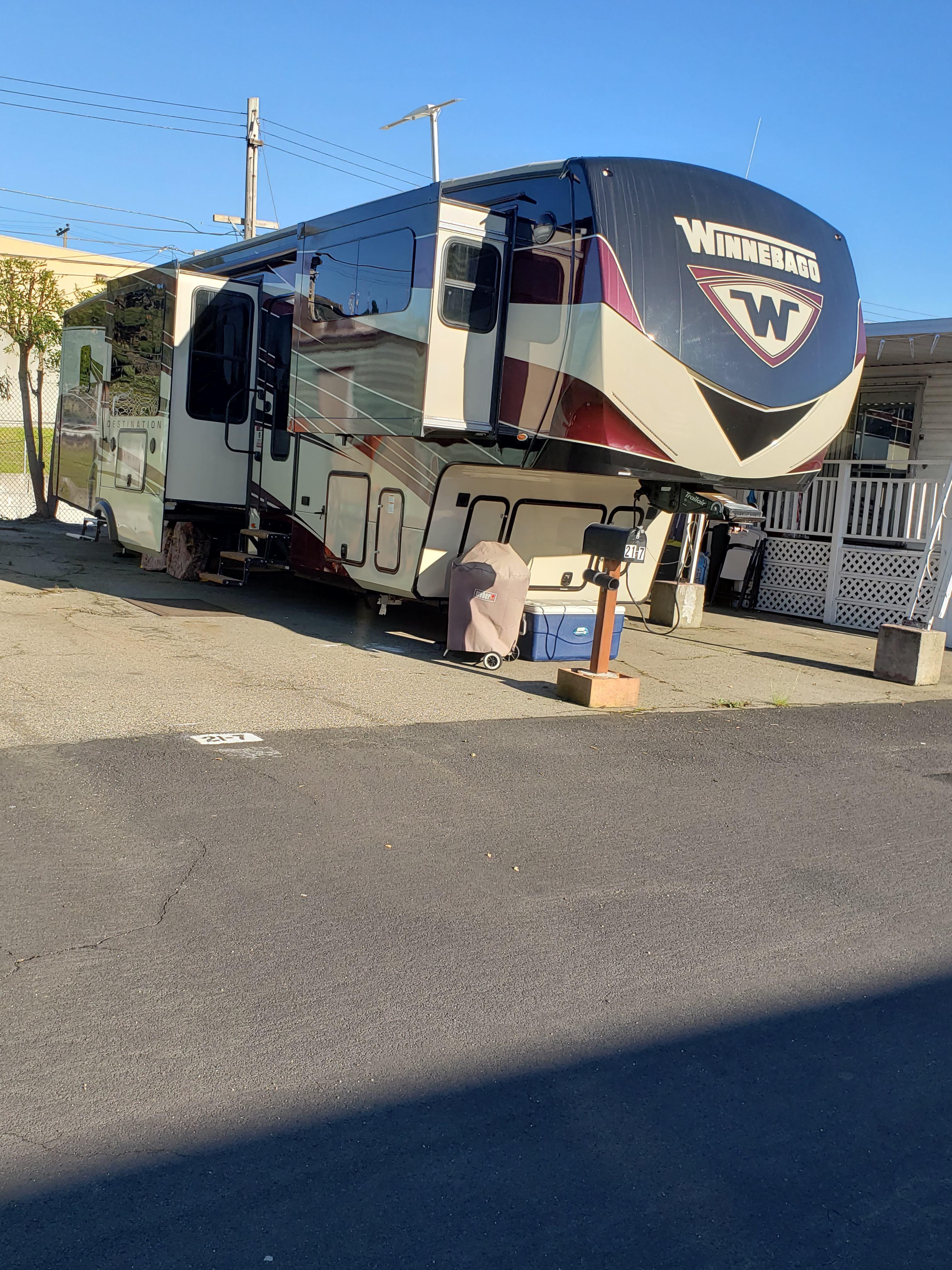 Treasure Island Mobile Home & RV Park invites you to enjoy a comfortable stay at our RV park in South San Francisco, California. As a year round residential park, we offer safe RV Parking for long-term or short-term stays with full hookups.