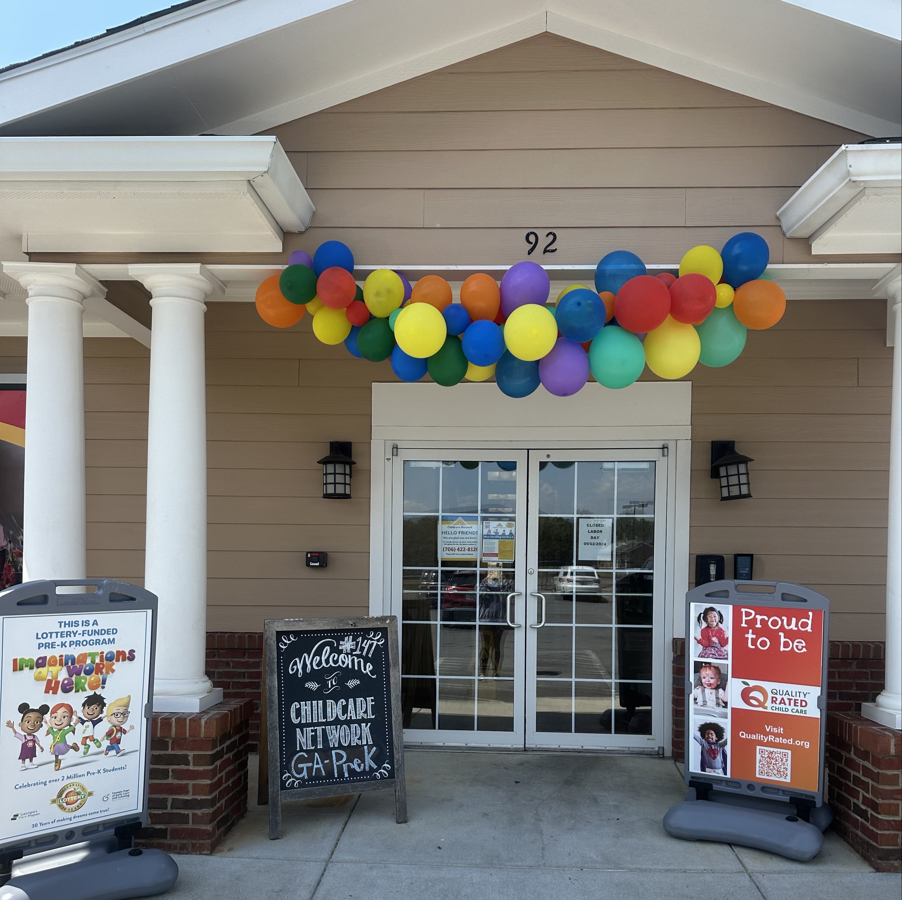 A welcoming entrance that sets the tone for a day full of learning, laughter, and growth. Our school’s front showcases a safe, nurturing environment where children feel excited to begin their day.