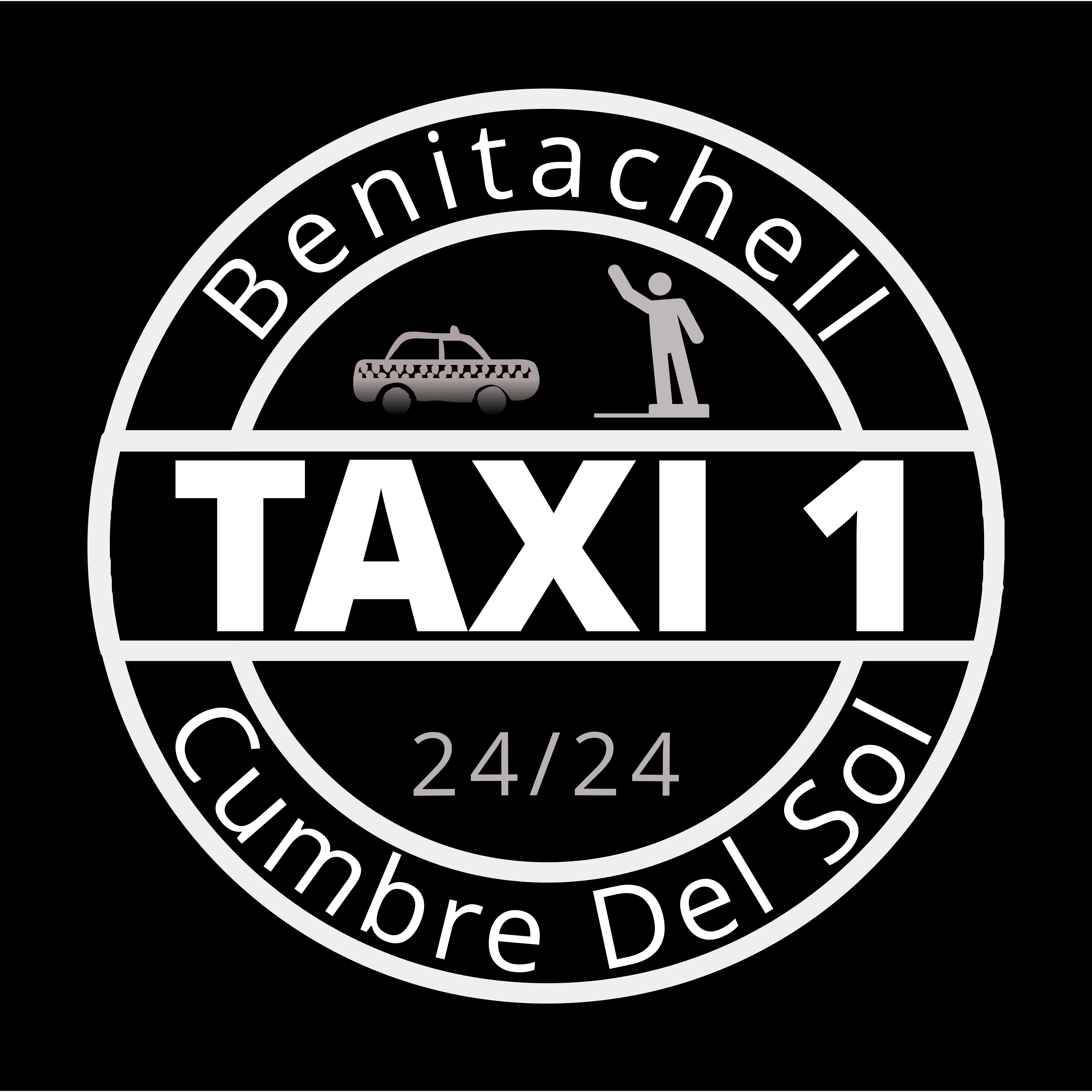 Taxi 1 Benitachell Logo