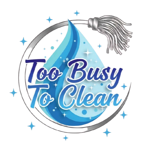 Too Busy to Clean Logo