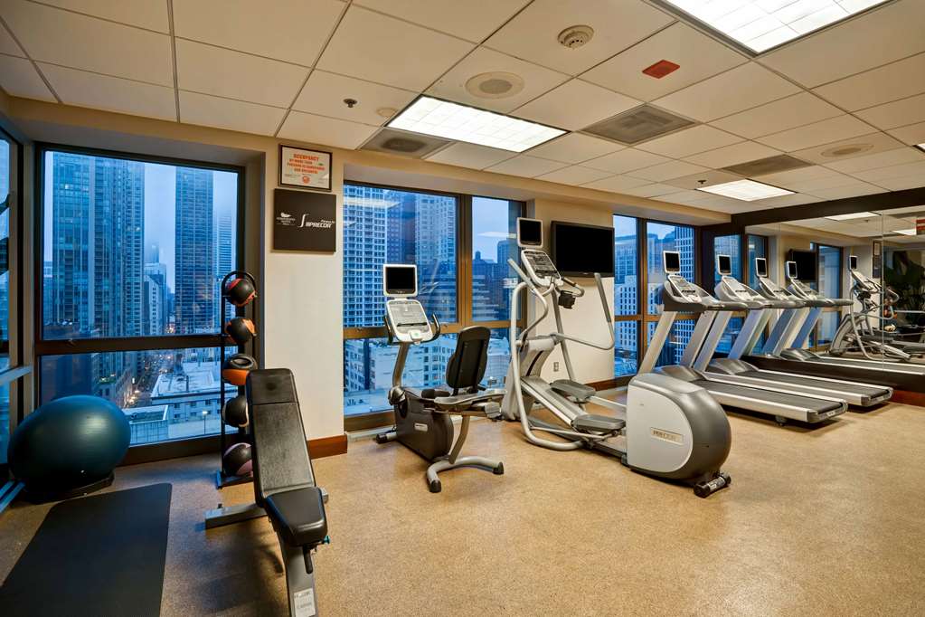 Health club  fitness center  gym Homewood Suites by Hilton Chicago-Downtown Chicago (312)644-2222