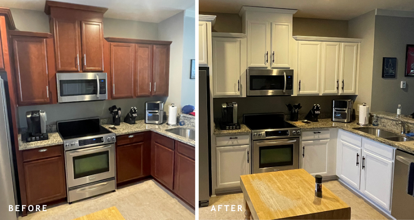 These before and after projects by Kitchen Tune-Up locations around the country show how we tailor r Kitchen Tune-Up Savannah Brunswick Savannah (912)424-8907