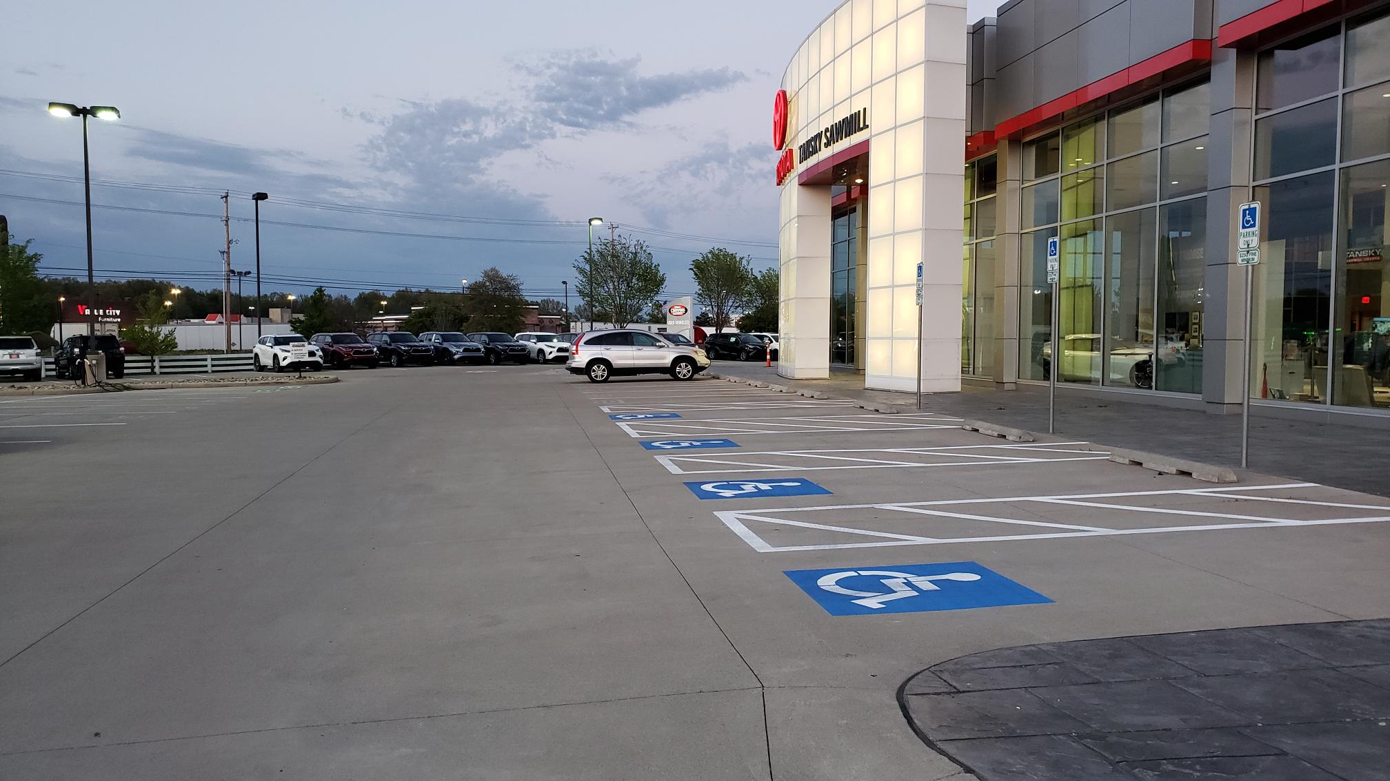G-FORCE Parking Lot Striping Columbus OH - Store directions