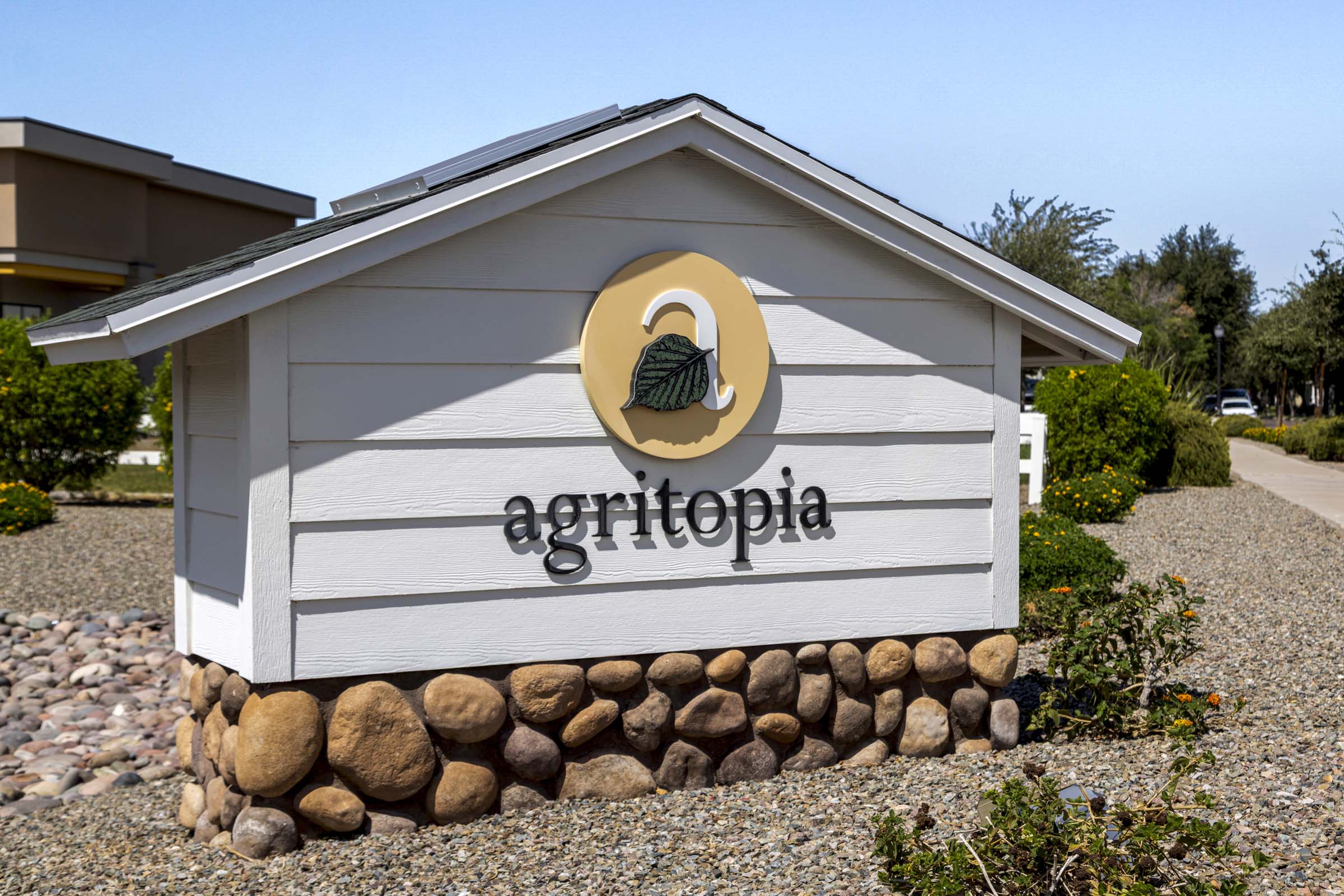 Agritopia neighborhood near Camden Gilbert apartments in Gilbert, AZ 