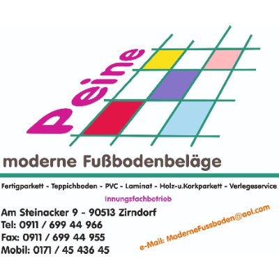 Peine Moderne Fußbodenbeläge in Zirndorf - Logo