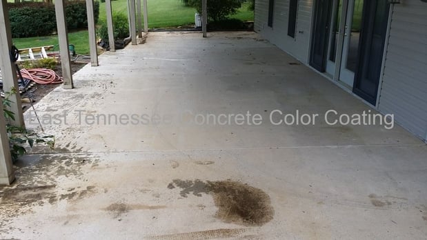 Images East Tennessee Concrete Color Coating