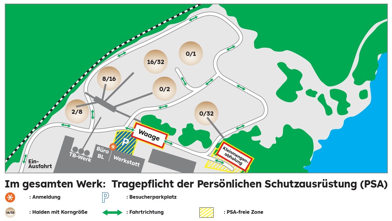 Heidelberg Materials Mineralik, Am Altrhein 5 in Hagenbach